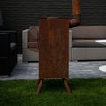 Záhradný krb BonFeu BonCarré corten 9