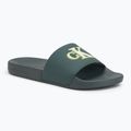 Pánske šľapky Calvin Klein YM0YM01281 Jelly Mono PU Seaside Aqua/White