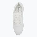 Dámske topánky Calvin Klein HW0HW02574 Runner Lace Up Mono Pu Triple Bright White 5
