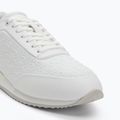 Dámske topánky Calvin Klein HW0HW02574 Runner Lace Up Mono Pu Triple Bright White 7