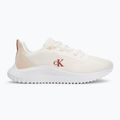 Dámske topánky Calvin Klein YW0YW01851 Eva Runner L-Up Mix Mesh Logo Ck bright white/black 2
