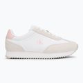 Dámske topánky Calvin Klein YW0YW01828 Caleup Mg Nylon Mix Bright White/Sweet Pink 2