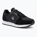 Dámske topánky Calvin Klein YW0YW01644 Runner Laceup Sock Mg Nylon Mix black
