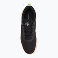 Dámske topánky Calvin Klein YW0YW01855 Eva Runner Sock Mg Tech Mix black/pistachio/white jade 5