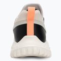 Dámske topánky Calvin Klein YW0YW01855 Eva Runner Sock Mg Tech Mix monstruck/creamy white/orange 6