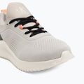 Dámske topánky Calvin Klein YW0YW01855 Eva Runner Sock Mg Tech Mix monstruck/creamy white/orange 7