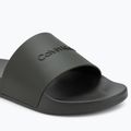 Pánske šľapky  Calvin Klein HM0HM00455 Pool Slide Rubber dark olive 7