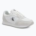 Pánske topánky Calvin Klein YM0YM01326 Retro Runner Sock Lace Up Ny-Su Bright White/Black