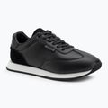 Pánske topánky Calvin Klein HM0HM01871 Low Prof Runn Laceup Perf Lth Black/Bright White