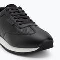 Pánske topánky Calvin Klein HM0HM01871 Low Prof Runn Laceup Perf Lth Black/Bright White 7