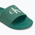 Pánske šľapky Calvin Klein YM0YM01367 Monologo CV Wild Green 7