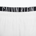 Pánske plavecké šortky Calvin Klein Medium s dvojitým pásom biele 4