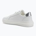 Dámske topánky Calvin Klein YW0YW01224 Cupsole Mono Lth Wn white/silver 3