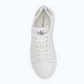 Dámske topánky Calvin Klein YW0YW01224 Cupsole Mono Lth Wn white/silver 5