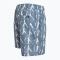Pánske plavecké šortky Calvin Klein Medium Drawstring Print blue 3