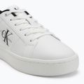 Dámske topánky Calvin Klein YW0YW01444 Classic Cupsole Lowlaceup Lth Wn bright white/black 7