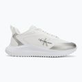 Dámske topánky Calvin Klein Eva Runner Low Lace Mix Ml Wn bright white/silver 2