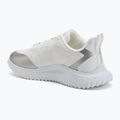 Dámske topánky Calvin Klein Eva Runner Low Lace Mix Ml Wn bright white/silver 3