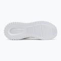 Dámske topánky Calvin Klein Eva Runner Low Lace Mix Ml Wn bright white/silver 4