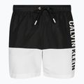 Pánske plavecké šortky Calvin Klein Medium Drawstring-Block black