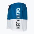 Pánske plavecké šortky Calvin Klein Medium Drawstring-Block faience blue 3