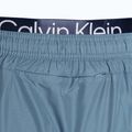 Calvin Klein Pánske krátke plavecké šortky s dvojitým pásom tlmenej azurovej farby 4