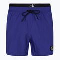 Pánske plavecké šortky Calvin Klein Medium Double WB midnight lagoon
