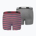 Detské boxerky PUMA Printed Basic 2 ks ribbon red 2