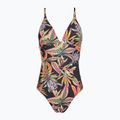 Dámske jednodielne plavky O'Neill Sunset black tropical flower
