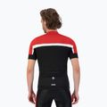 Pánske cyklistické tričko Rogelli Course black/red/white 2
