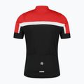 Pánske cyklistické tričko Rogelli Course black/red/white 4