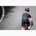 Pánske cyklistické tričko Rogelli Course black/red/white 8