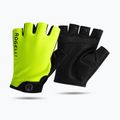 Detské cyklistické rukavice Rogelli Core Jr fluor yellow
