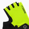 Detské cyklistické rukavice Rogelli Core Jr fluor yellow 5