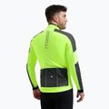 Pánska cyklistická bunda Rogelli Essential Winter Hi Vis yellow 3