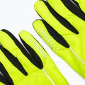 Pánske cyklistické rukavice Rogelli Essential Winter Waterproop fluorescent yellow 5