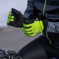 Pánske cyklistické rukavice Rogelli Essential Winter Waterproop fluorescent yellow 5