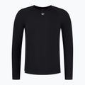 Pánsky cyklistický dres longsleeve Rogelli Essential W black