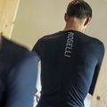 Pánsky cyklistický dres longsleeve Rogelli Essential W black 4
