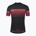 Rogelli Hero II pánsky cyklistický dres červená / bordó / čierna 5