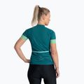 Dámsky cyklistický dres Rogelli Modesta green/turquoise 2