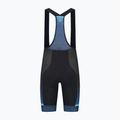 Cyklistické šortky pánske    Rogelli Hero II Bib Short blue/black 4