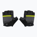 Rogelli Hero II pánske cyklistické rukavice black/fluor/grey 2