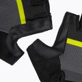 Rogelli Hero II pánske cyklistické rukavice black/fluor/grey 5