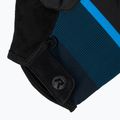 Rogelli Hero II pánske cyklistické rukavice black/blue 3