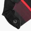 Rogelli Hero II pánske cyklistické rukavice black/red/bordeaux 4