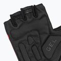 Rogelli Hero II pánske cyklistické rukavice black/red/bordeaux 6