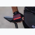 Rogelli Hero II pánske cyklistické rukavice black/red/bordeaux 3