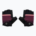 Cyklistické rukavice dámske  Rogelli Impress II burgundy/coral/black 4