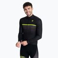 Pánsky cyklistický Longsleeve Rogelli Hero II black/fluor